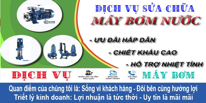 Sửa chữa máy bơm nước tại nhà