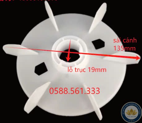 Cánh quạt làm mát động cơ Y80-4