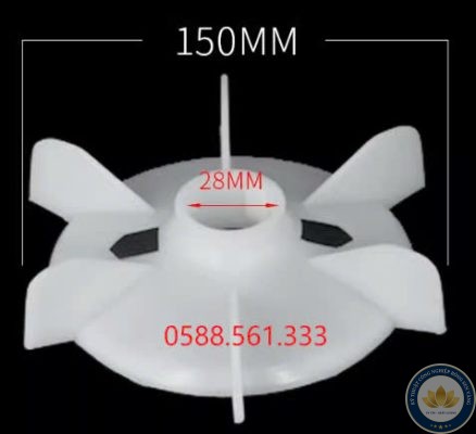 Cánh quạt làm mát động cơ Y100-4/Y112-2