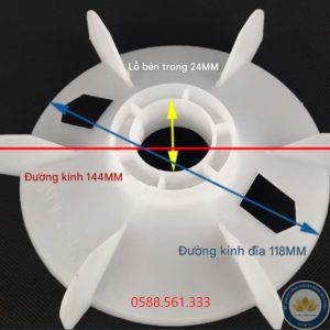 Cánh quạt làm mát động cơ Y90-4.6.8