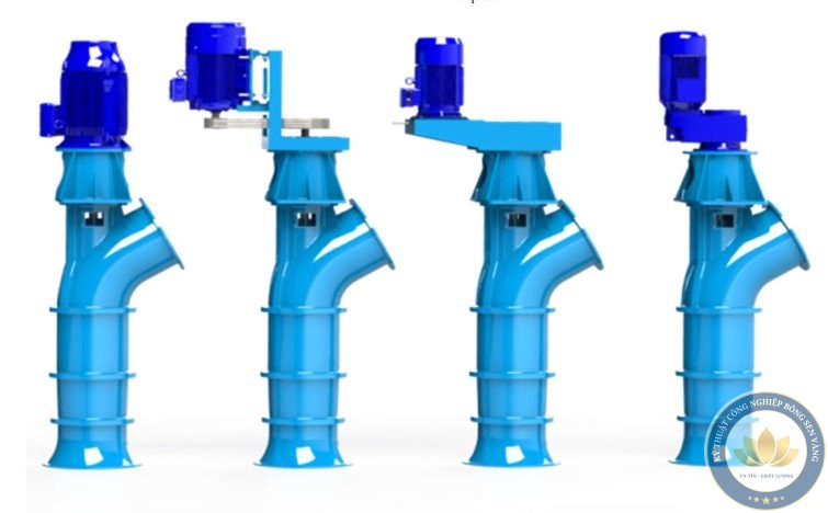 Bơm hướng trục và hỗn lưu trục đứng