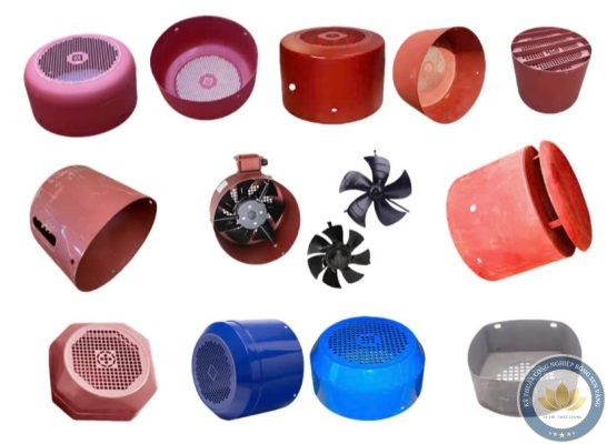 Nắp bảo vệ cánh quạt động cơ Nắp cabo Nắp chụp cánh quạt các loại phổ thông